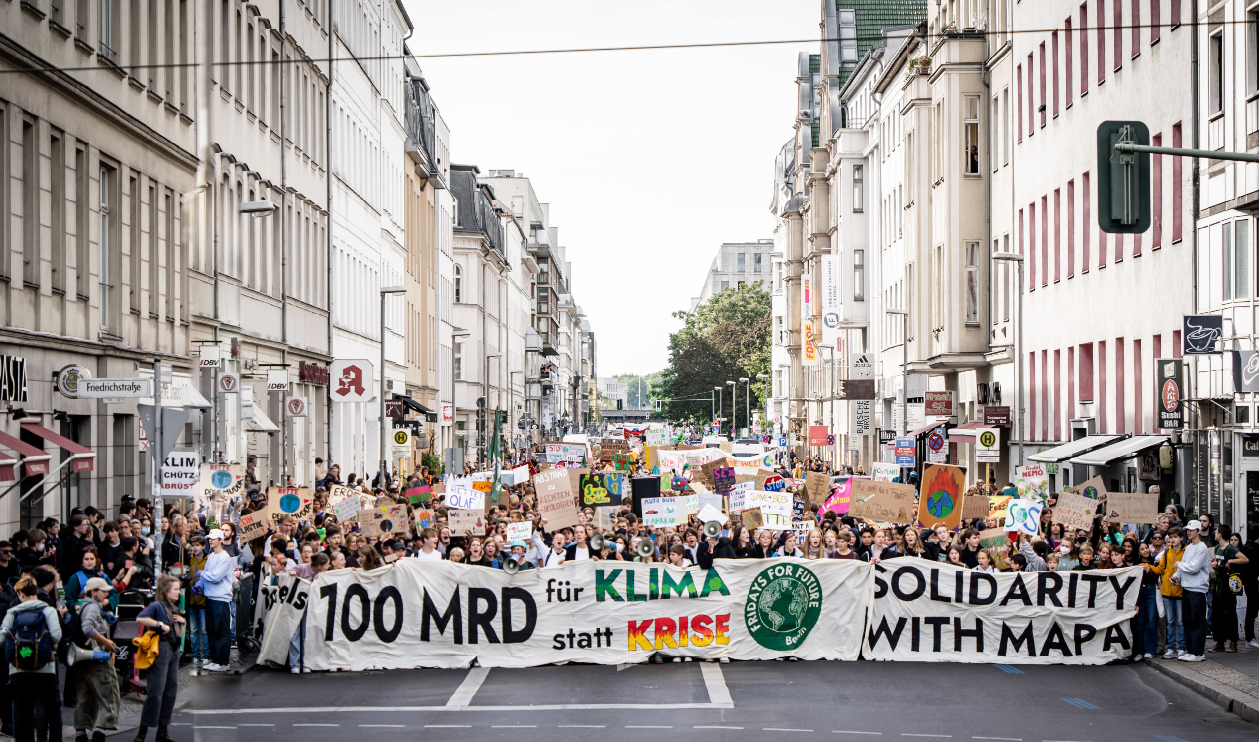 Fridays for Future streikt mit 36.000 Menschen in Berlin