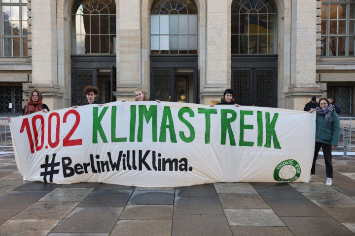 Pressemitteilung: Streikankündigung 10.2.2023 #BerlinWillKlima