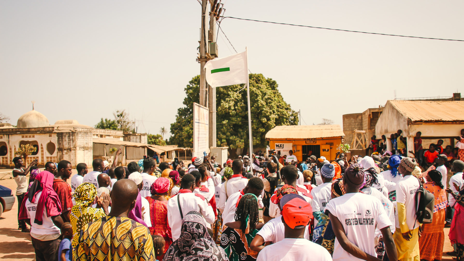 Symbolbild für Klimaaktivismus in Gambia