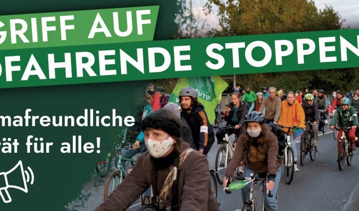 Fridays for Future Berlin veröffentlicht Petition für den Schutz der Fahrradinfrastruktur in Berlin