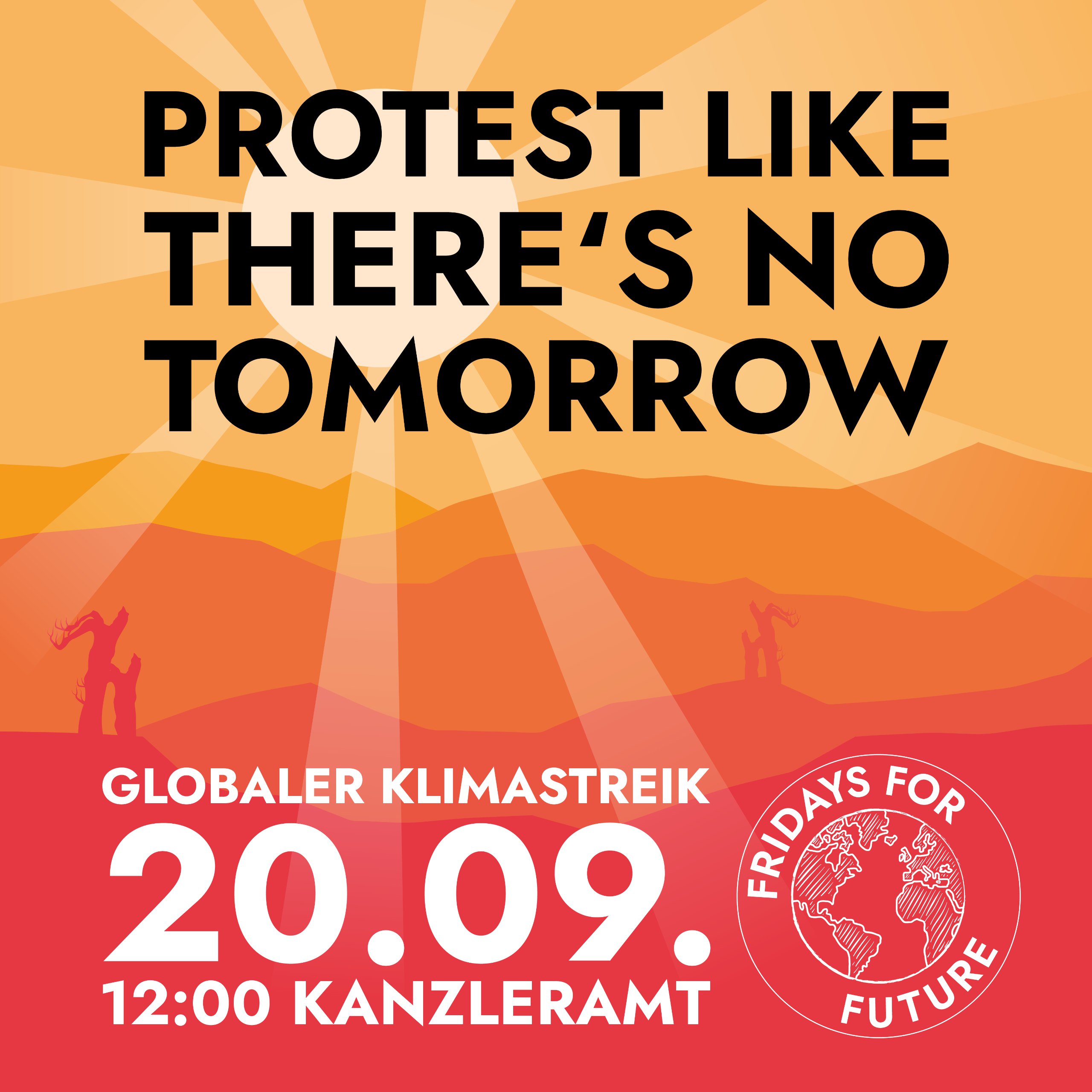 Sharepic Klimastreik 20.9.2024 in Berlin - negative